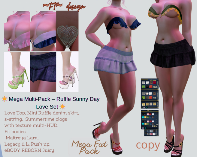 ~FT~ Mega Multi-Pack Ruffle Sunny Day Love Set