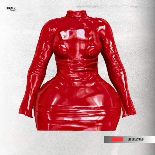 LEGENDZ ELI DRESS RED