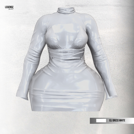 LEGENDZ ELI DRESS WHITE
