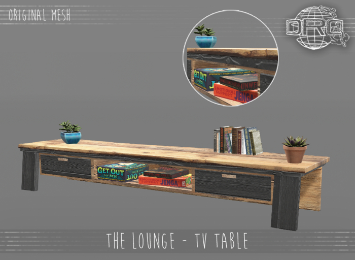 -DRD- The lounge - TV Table