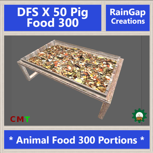 DFS PIG FOOD: 300 X 50