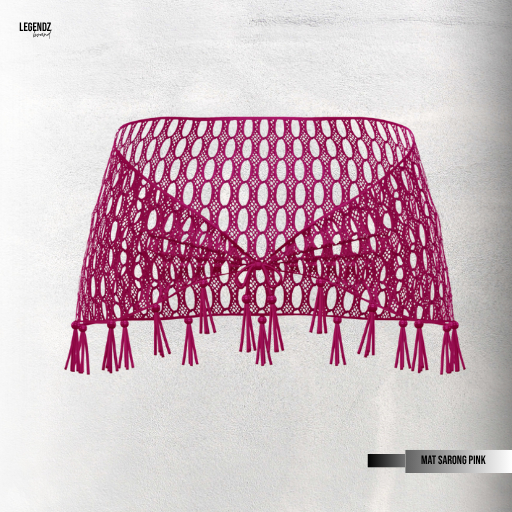 LEGENDZ MAT COLLECTION SARONG PINK