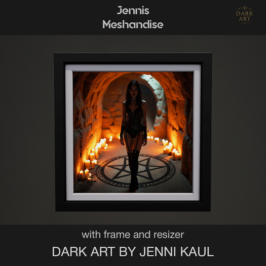 *DA* Gothic Girl ritual Picture Frame