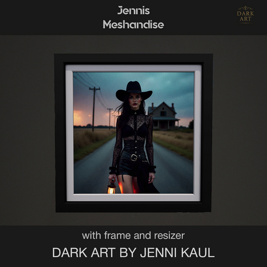 *DA* The Midnight Outlaw Picture Frame