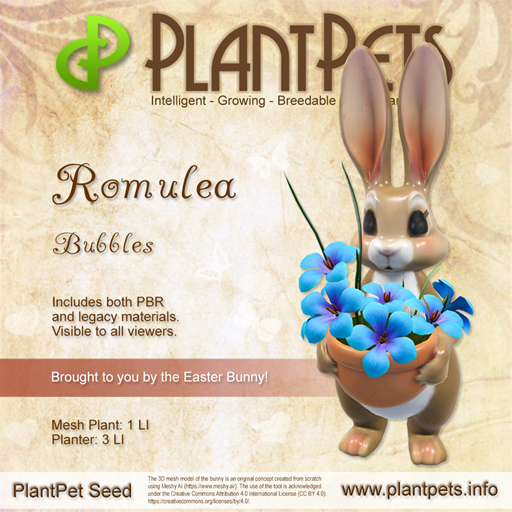 PlantPet Seed [Romulea *Bubbles*]