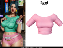 REED - LESLIE TOP PINK