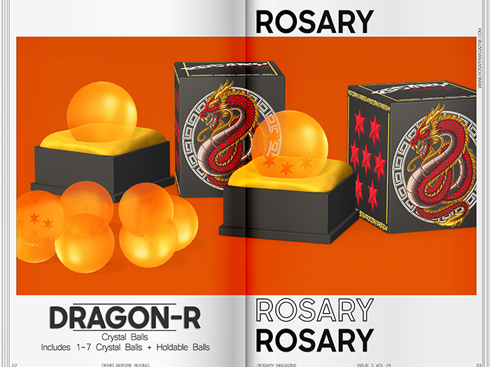 Rosary. Dragon-R . Balls