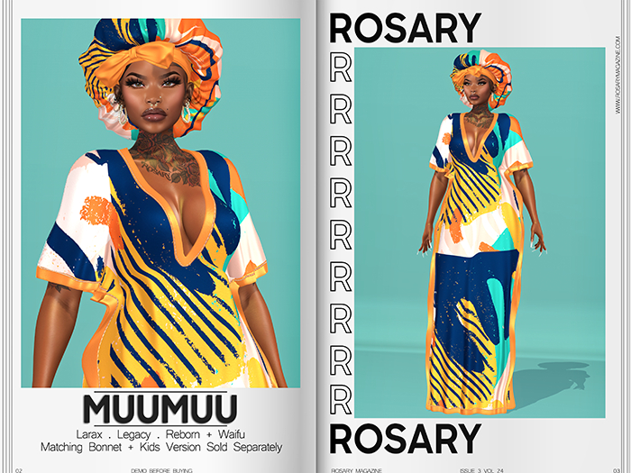 Rosary. Muumuu . Abstract