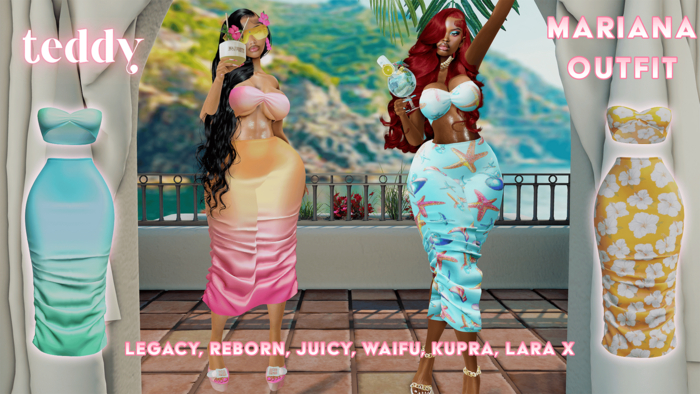 Teddy - Mariana Top - (Fatpack)