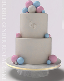 SKVOSTbaby - Bubble Gender Reveal Cake - Fatpack (MyStory)
