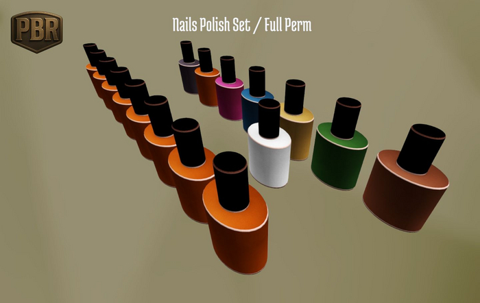 4 Set Nail Polish Collection  FULL PERM