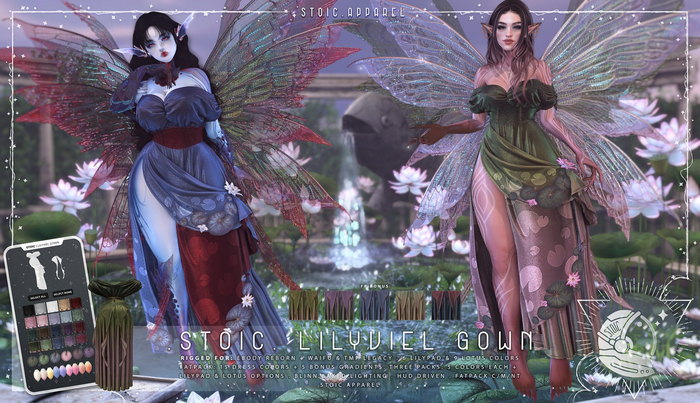 .STOIC. LILYVIEL GOWN 002 PACK