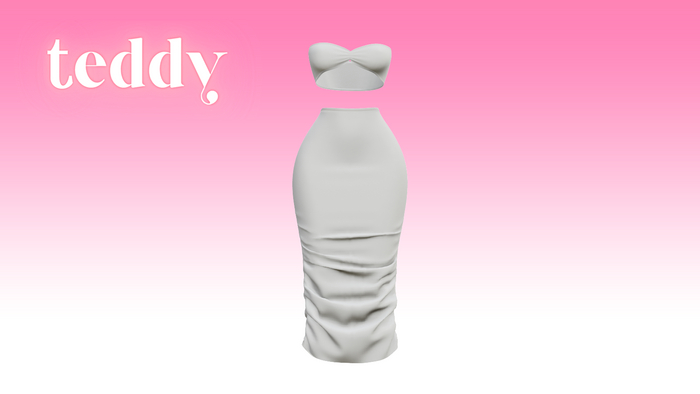 !Teddy - Mariana Skirt - White