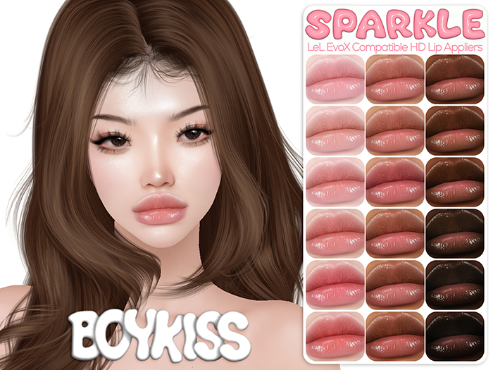 BOYKISS - SPARKLE Lips / HD Appliers