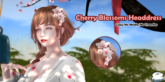 *sensen* Cherry Blossoms Headdress(ADD)