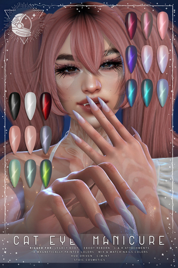 .STOIC. CATS EYE MANICURE FATPACK