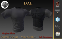 Victor Vest Shirt Men Full Perm DAE