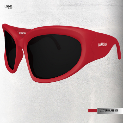 LEGENDZ LIZZY SUNGLASS RED