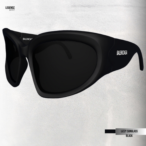 LEGENDZ LIZZY SUNGLASS BLACK