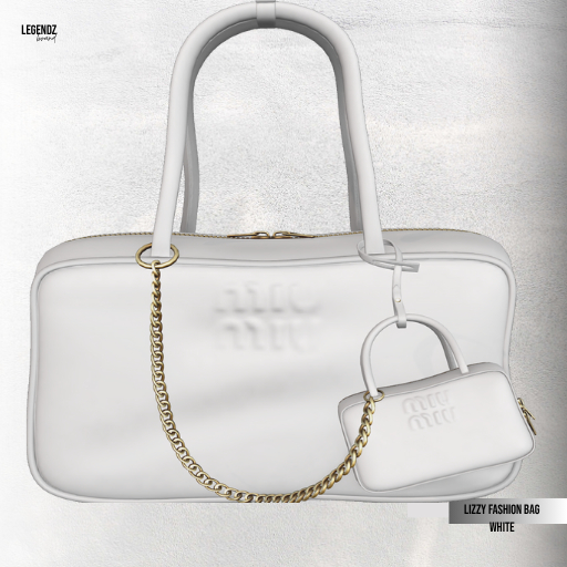 LEGENDZ LIZZY FASHION BAG WHITE