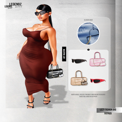 LEGENDZ LIZZY FASHION BAG FATPACK