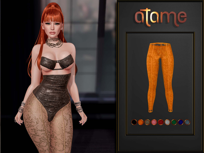 AtaMe - Josefa Lace Stockings Legacy