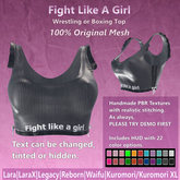 Fight Like a Girl Top Only