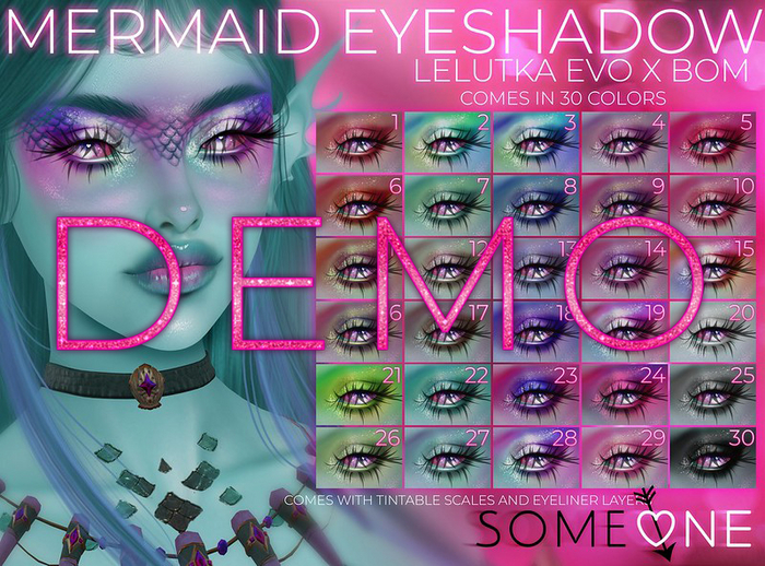 SOMEONE - Mermaid Eyeshadow - DEMO