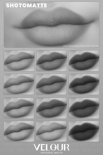 VELOUR "SHOTOMATTE" FADED LIPSTICK DEMO