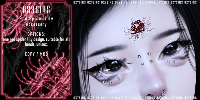 Oxysins - Spider Lily Accessory