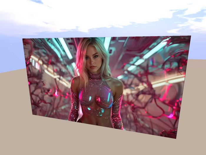 Space Girls Deluxe Display Panel