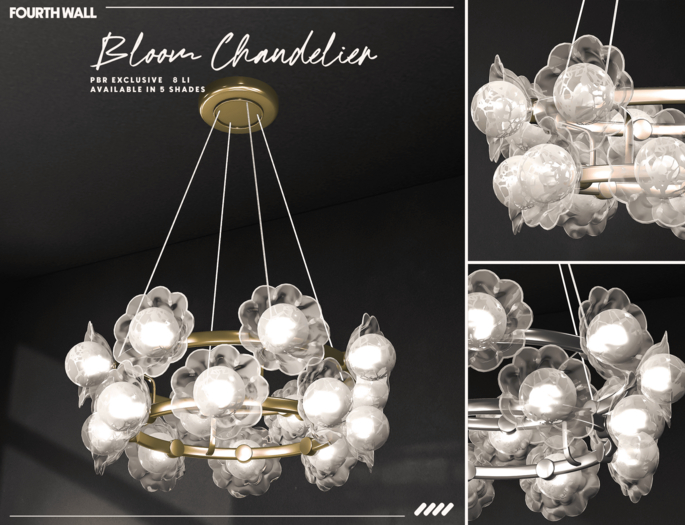 [FOURTH WALL] Bloom Chandelier - Fatpack