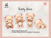 MishMish - Teddy Bear Deco / Vanilla [Boxed]