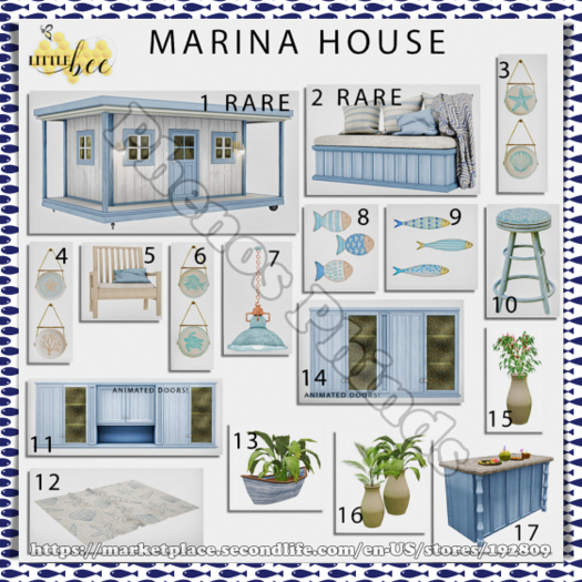 01 - Little Bee - Marina House RARE