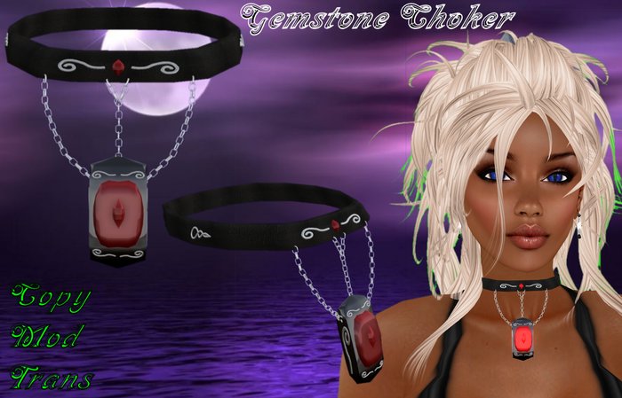 Gemstone Choker