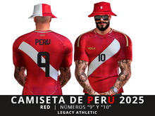 PERU JERSEY RED NATIONAL SOCCER TEAM 2025 LEGACY MEN VOLK