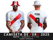 PERU JERSEY WHITE NATIONAL SOCCER TEAM 2025 LEGACY MEN VOLK