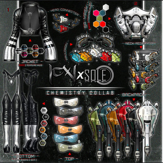28. [CX]&::SOLE:: - Chemicoll Gacha : Tube Top ( Blue ) M
