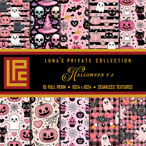 LPC Halloween v2  Full Perm Seamless Textures