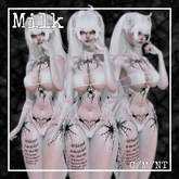 Milk- Spider Tattoo (Bom/Unisex)