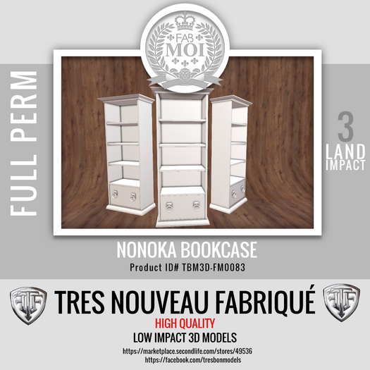 [TNouveau]FM0083_NonokaBookcase