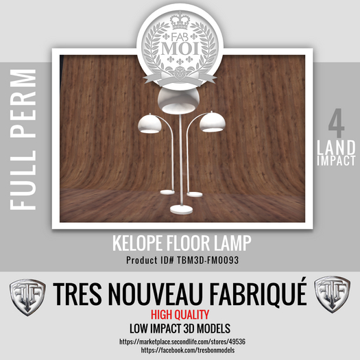 [TNouveau]FM0093_KelopeFloorLamp