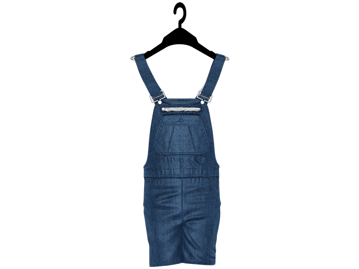 Spade: Zeek Overalls (Regular Blue)