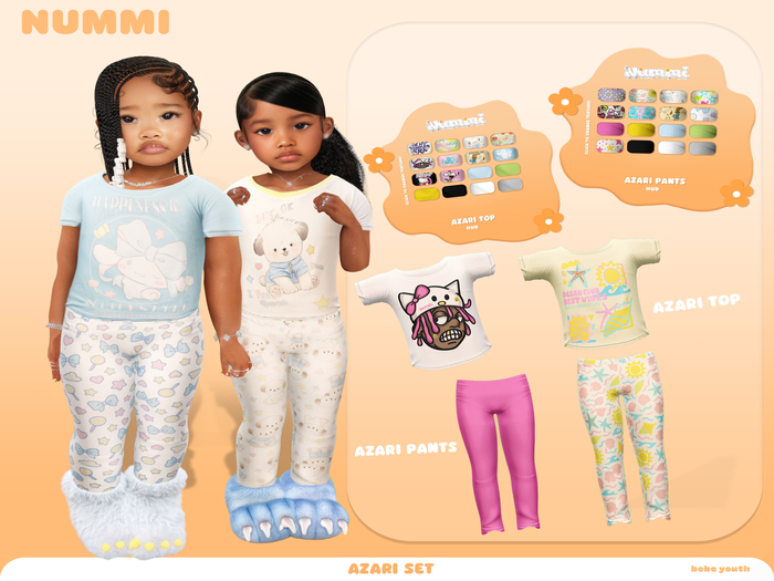 NUMMI - "Azari Top" [Black]