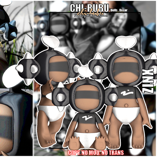 !#\\ `ZINX // Chi-Bubu Chocolate [BW]