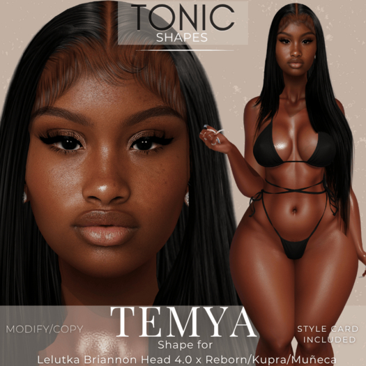 TONIC - Temya Shape - Briannon x Reborn/Kupra/Muneca