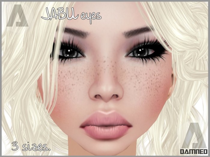 - DAMNED - JABU Eyes - White