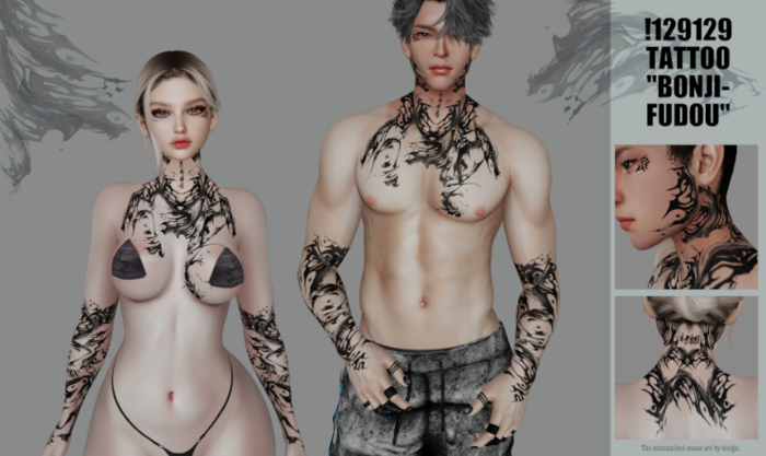 !129129**TATTOO "BONJI-FUDOU"