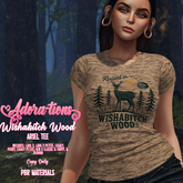 Adora-tions - Wishabitch Wood Ariel Tee