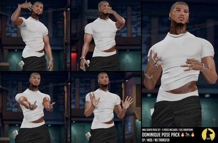Of Breed: Dominique Pose Pack ~ Bento for Pics